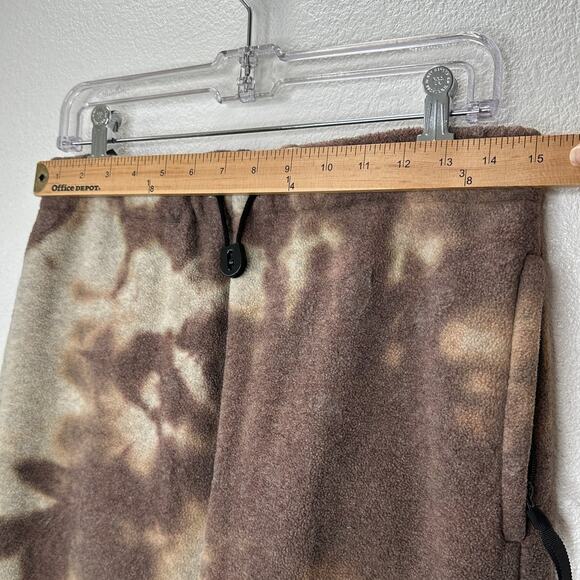 Kapital Peace Fleece Smoky Tan & Brown Tie Dye Easy Jogger Pant 3 Large - Picture 15 of 16